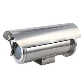 700TVL Stainless Steel 316L IP68 Dust Proof Explosion Proof Camera With Cleaner