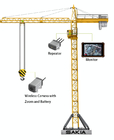 CRANTSTAR 500 Tower Crane zoom camera wireless long range video monitor system hook advisor