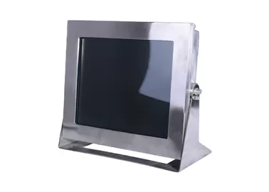 ATEX IECEx Certified Stainless Steel LED 17inch Explosion Proof  Monitor support AHD/TVI/CVBS