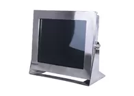 ATEX IECEx Certified Stainless Steel LED 17inch Explosion Proof  Monitor With Optical Fiber Ouput