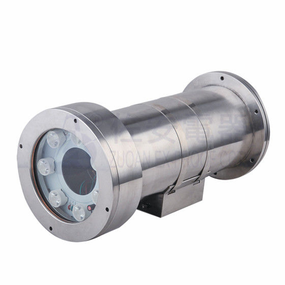 Analogue Explosion Protected Camera Station With Integral Illumination in 304 Stainless Steel