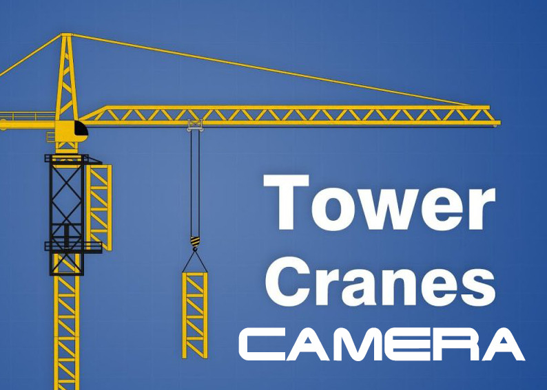 Crane and Hoist camera wireless long range video transmission system 20X zoom